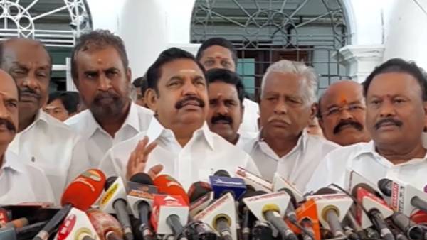 அதிமுக சபையில் இருந்து வெளியேற்றம் 