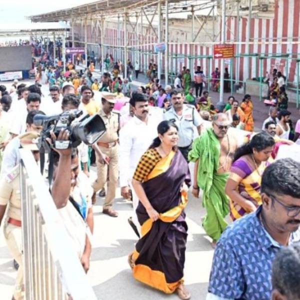 கனிமொழி ஆய்வு 