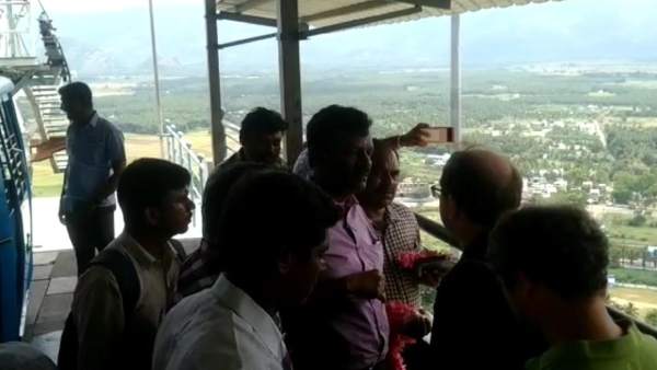 Central team inspects Palani – Kodaikanal Rope car service 