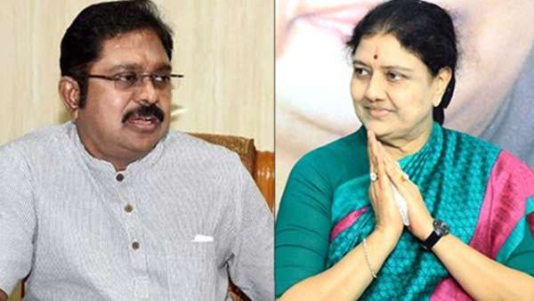 டிடிவி தினகரன், சசிகலா டிடிவி தினகரன், சசிகலா