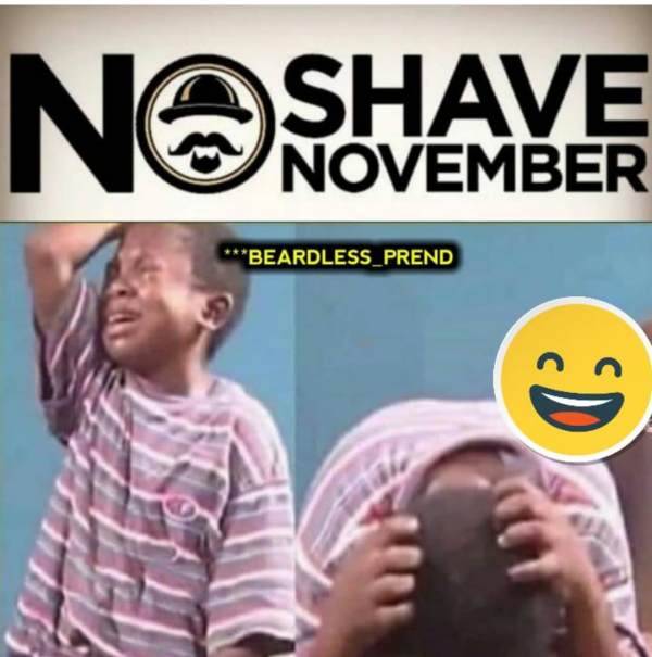 Funny memes collection on no shave november 4.11.2022