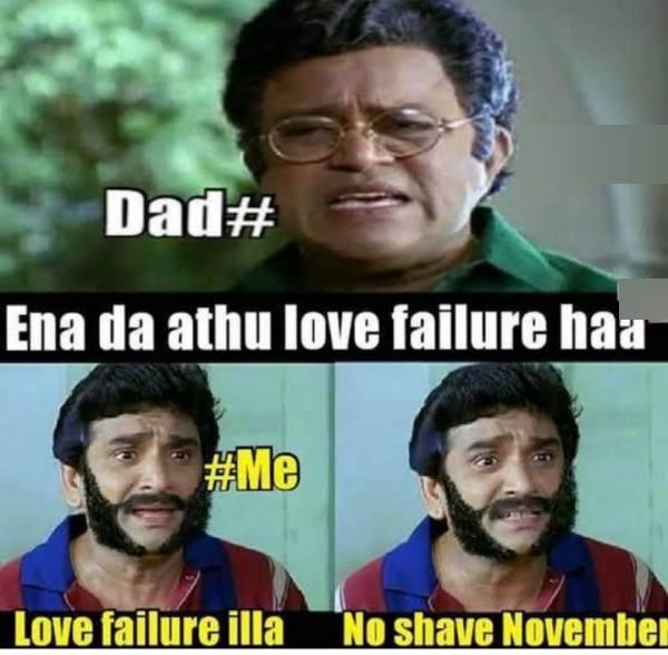 Funny memes collection on no shave november 4.11.2022