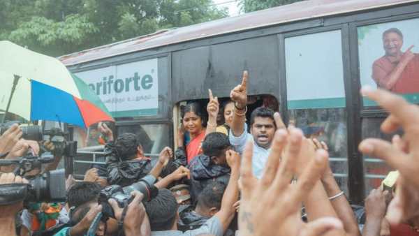 சென்னையில் அண்ணாமலை கைது சென்னையில் அண்ணாமலை கைது