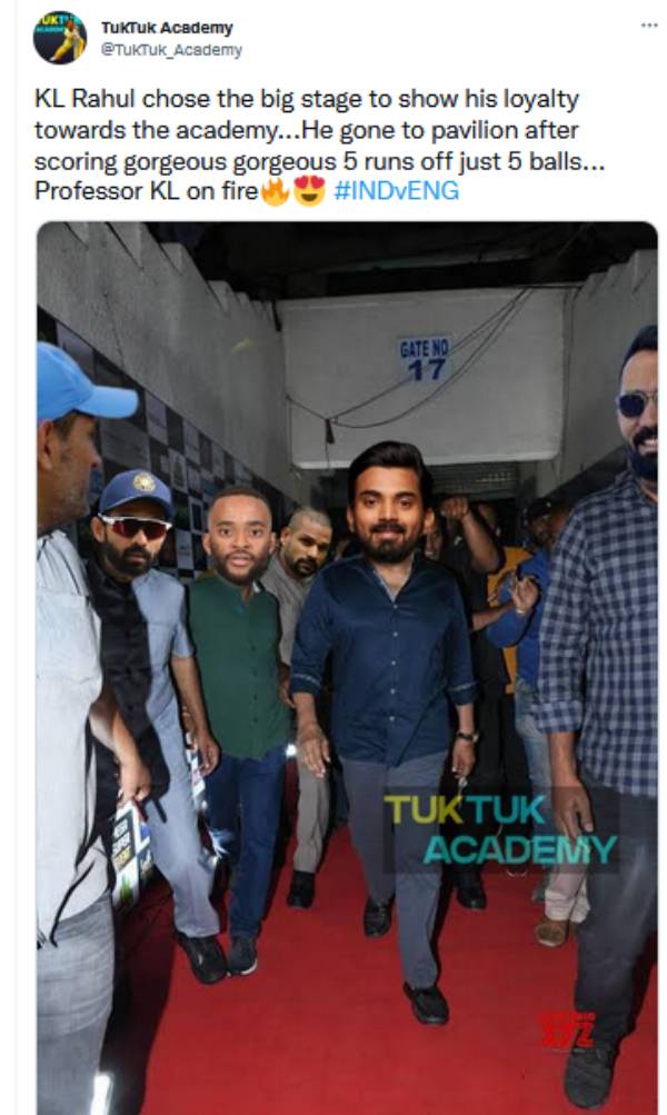 கே எல் ராகுல் 