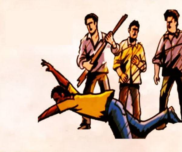 இரும்பு கம்பிகளால் தாக்குதல்