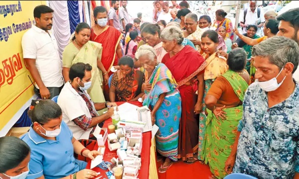 சென்னையில் மருத்துவ முகாம்