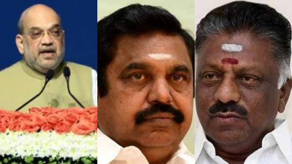 பன்னீர்- அமித்ஷா 