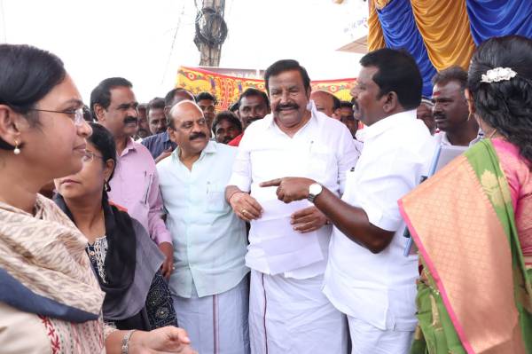 அமைச்சர்கள் ஆய்வு 