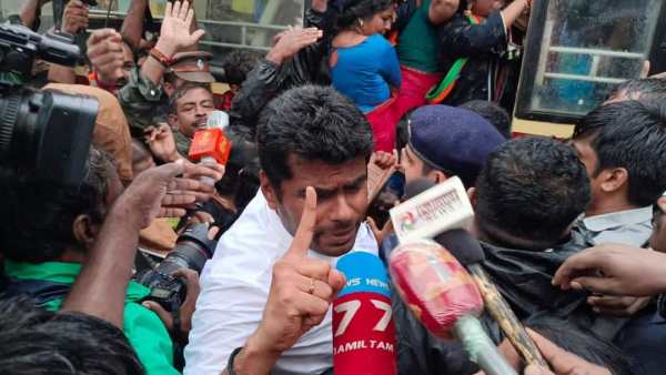 கோவை பாஜக போராட்டம் கோவை பாஜக போராட்டம்