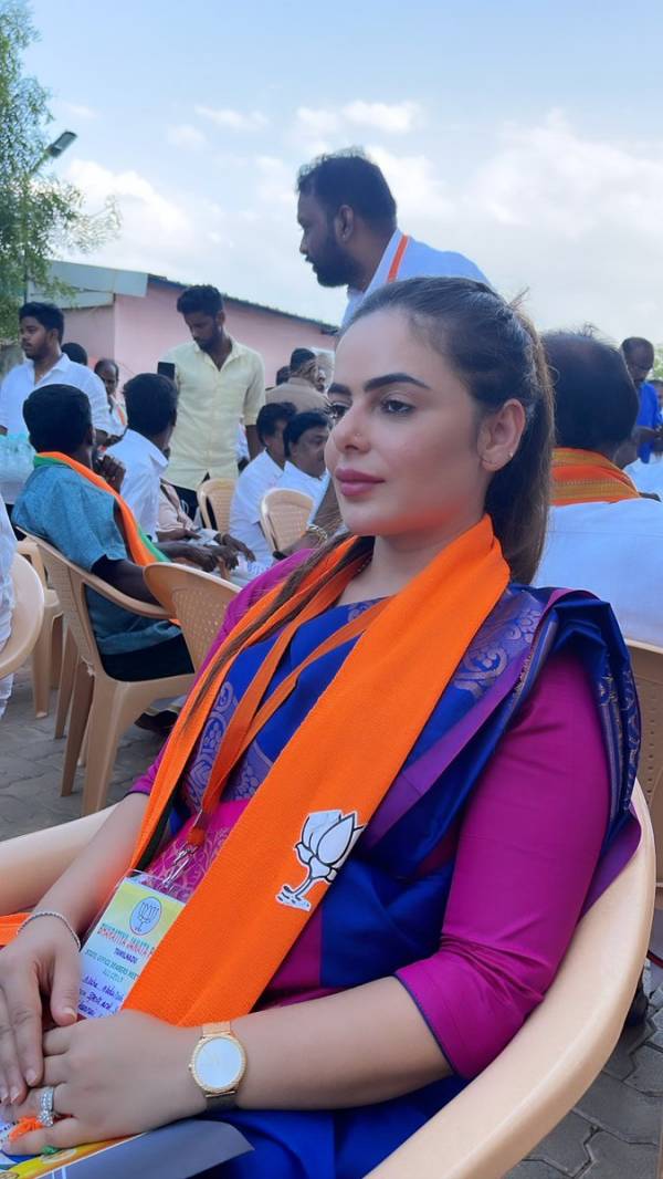 பாஜக நிர்வாகி ஆலிஷா பாஜக நிர்வாகி ஆலிஷா