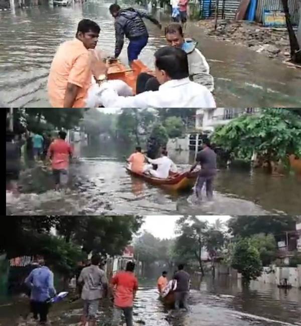 சென்னையில் கனமழை 