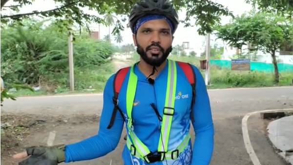 சைக்கிள் பயணத்தில் சாதனை சைக்கிள் பயணத்தில் சாதனை