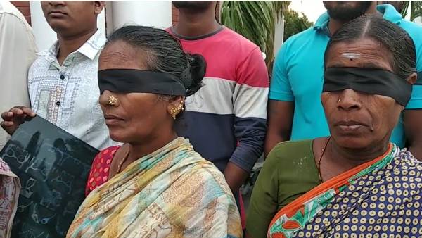 கண்ணில் கருப்பு துணி கண்ணில் கருப்பு துணி