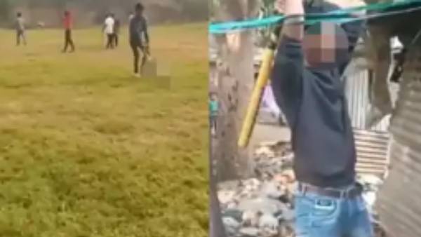 துடிக்க துடிக்க அடித்துக் கொன்றனர் 