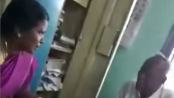 லஞ்சம் வாங்கிய பெண் விஏஓ