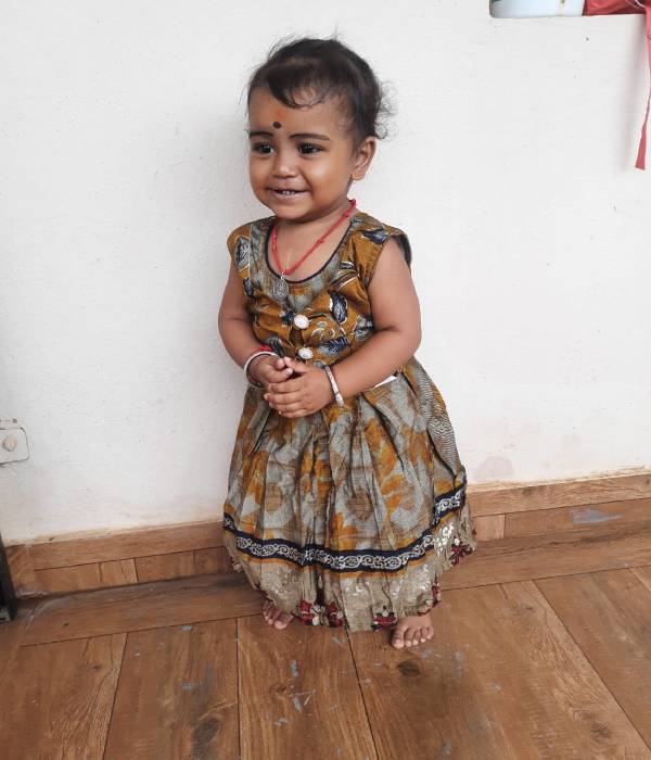  Please need a help 1 year old Gopika Sree who wants Rs 3,50,000 for Cardiac univentricular repair Surgery 