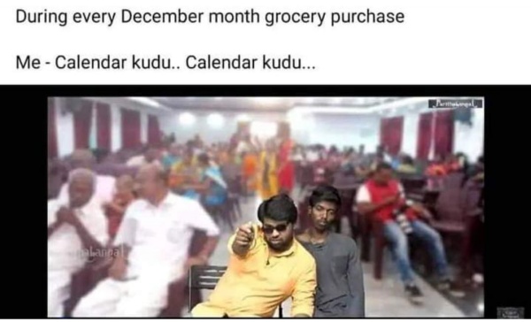  New year memes : Funny memes collection on new year calender 22-12-2022