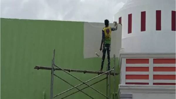 பச்சைக்கு பதில் வெள்ளை 