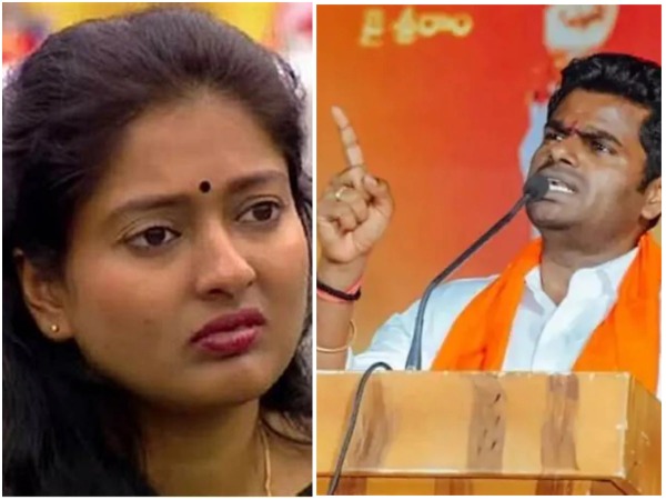 அண்ணாமலை - காயத்ரி உரசல் 