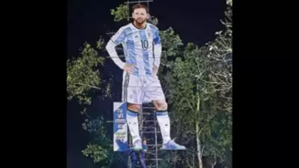 மெஸ்ஸியின் தீவிர ரசிகர்