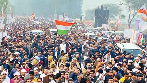 548 கிலோமீட்டர் நடைபயணம் 