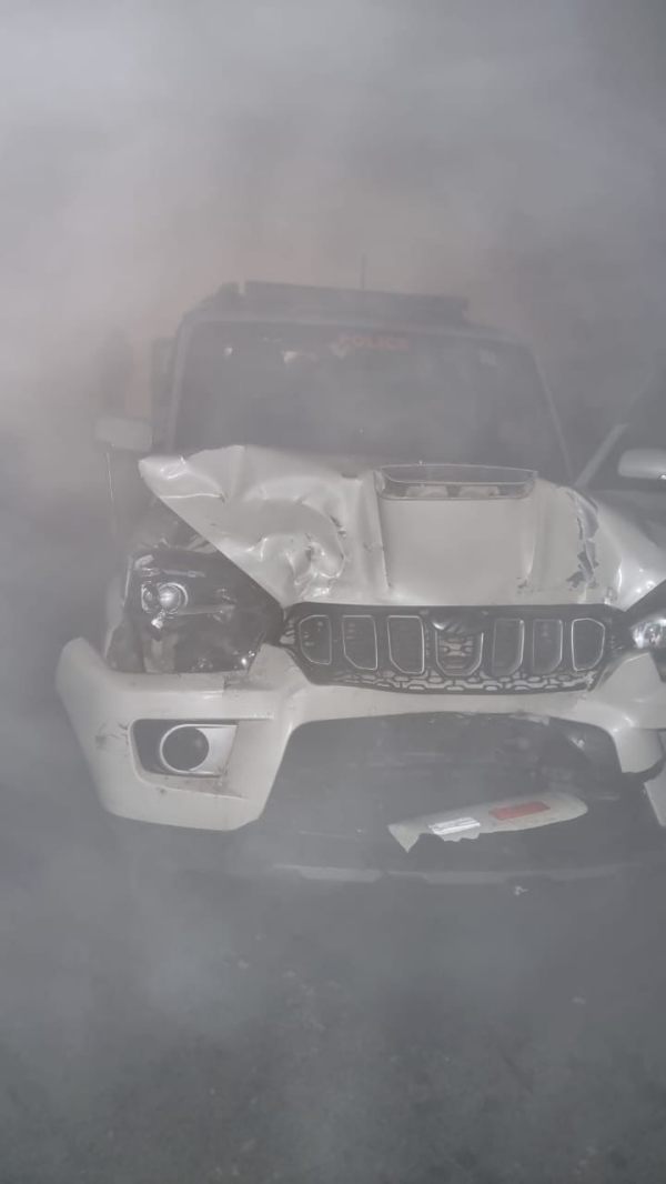 துணை முதல்வர் கார் விபத்து 