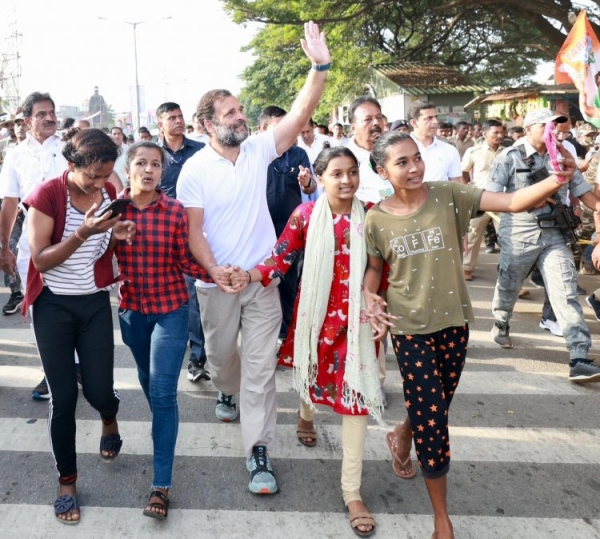 கர்நாடகாவில் நடைபயணம் 