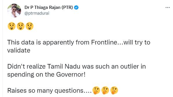 அமைச்சர் பிடிஆர்