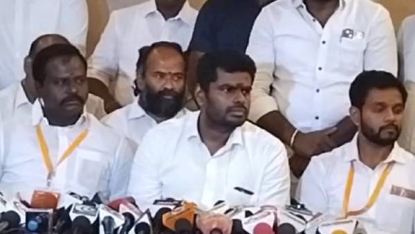 அண்ணாமலை பேட்டி