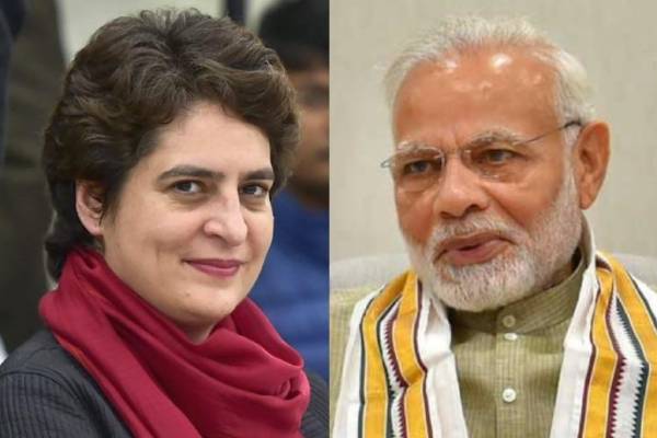 பிரியங்கா காந்தி vs மோடி