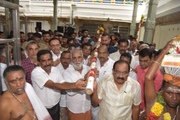 Palani Murugan Temple Kumbabhishekam Mukurthakal function Sekar babu press meet 
