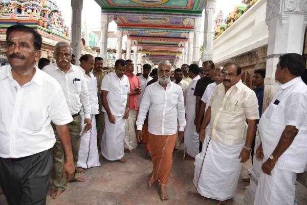 Palani Murugan Temple Kumbabhishekam Mukurthakal function Sekar babu press meet 