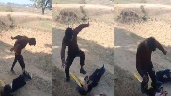  தலைமுடியை பிடித்து