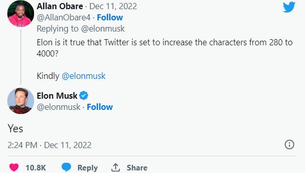 ப்ளூ டிக் கட்டணம் 