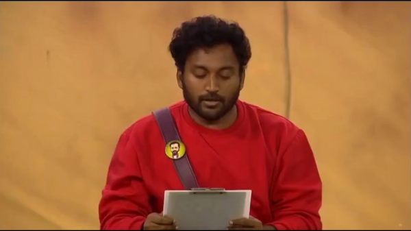 போட்டியாளர் விக்ரமன் 