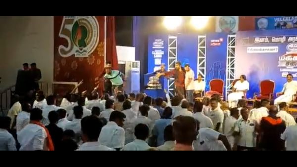 வார்த்தையை விட்ட நாஞ்சில் சம்பத் 