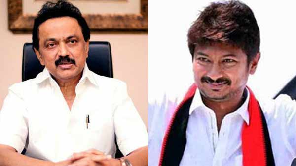 முக ஸ்டாலின் - உதயநிதி ஸ்டாலின்