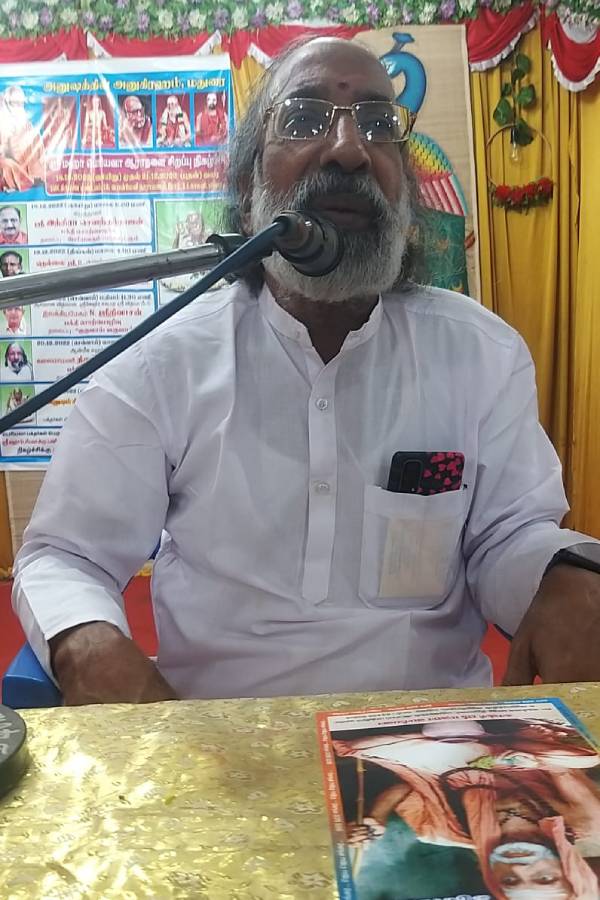 Tiruppur krishnan and Indira Soundrarajan spiritual speech at Madurai anshathin anugraham