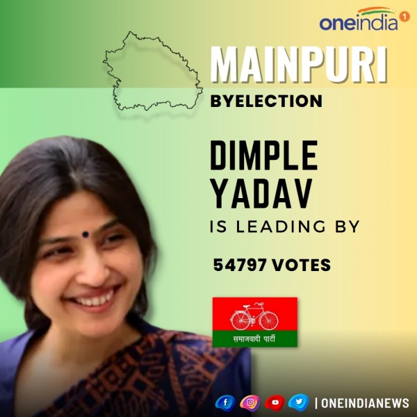 டிம்பிள் யாதவ் முன்னிலை