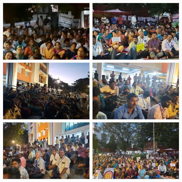 Tamil Nadu Sececondry grade school teachers Hold Hunger Strike at DPI Explained by Anbil Mahesh 