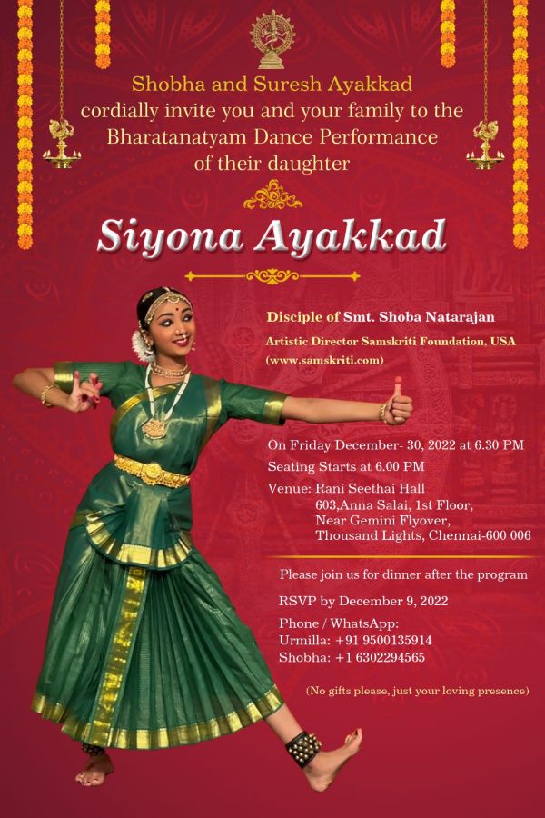  American girl performed bharatanatyam performance in Chennai 