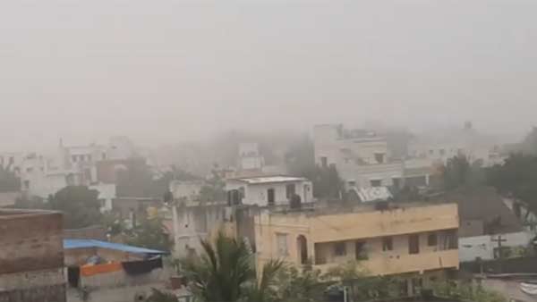 Dry weather in TN Met department issues fog haze alert over north Tamil Nadu