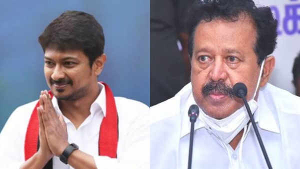 அமைச்சர்கள் பொன்முடி, உதயநிதி அமைச்சர்கள் பொன்முடி, உதயநிதி