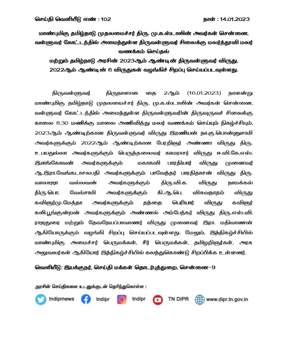 TN government awards announced by cm stalin : EVKS Elangovan getting kamarajar award TN government awards announced by cm stalin : EVKS Elangovan getting kamarajar award