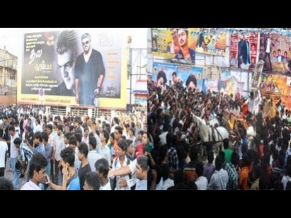 சென்னையில் ரசிகர்கள் மோதல்