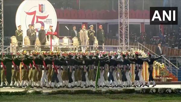  PM Narendra Modi attends NCC Rally at Cariappa Ground in Delhi 