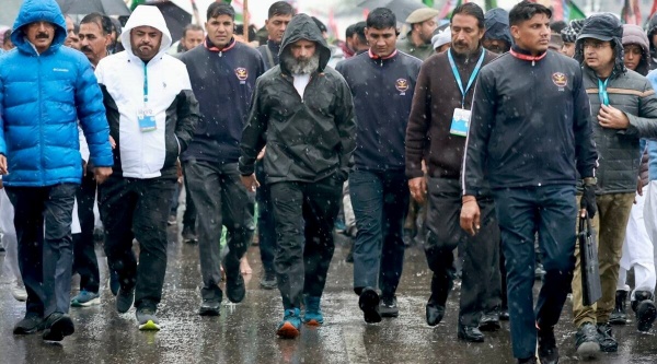 ஸ்ரீநகரில் முடிந்த யாத்திரை