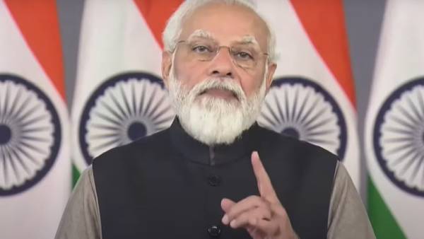  வாழ்த்து தெரிவித்த மோடி