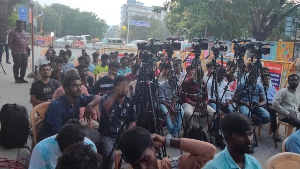  சென்னையில் போராட்டம் 