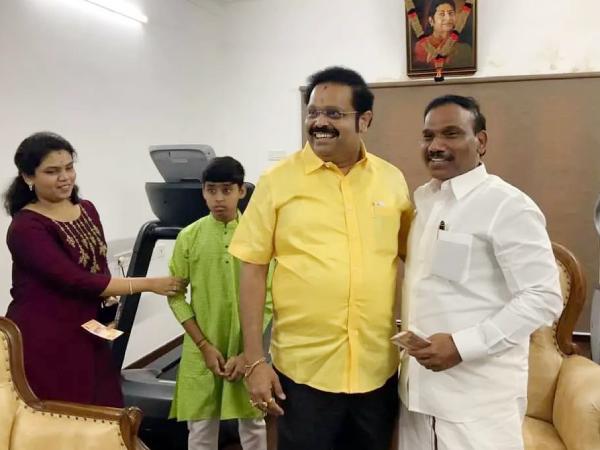 கதிர் ஆனந்த் எம்.பி.